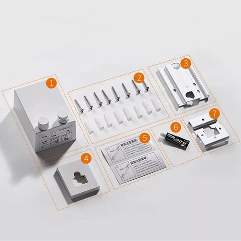 Image of PORTE LINGE RETRACTABLE LINGY - CORDE INVISIBLE ET INOXYDABLE