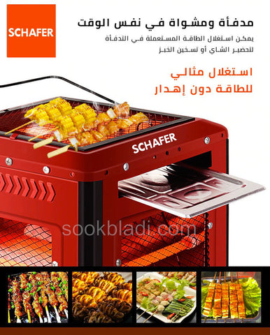 Image of المدفأة الكهربائية ب 5 اتجاهات