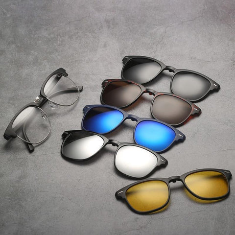 Image of ENSEMBLE LUNETTES DE SOLEIL 6 en 1