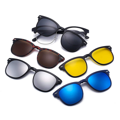 Image of ENSEMBLE LUNETTES DE SOLEIL 6 en 1