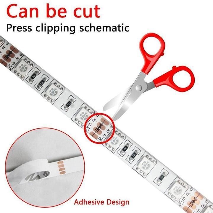 BANDE LED AVEC TELECOMMANDE