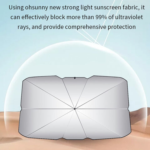 Image of Pare-soleil pliable, isolation thermique, Protection intérieure