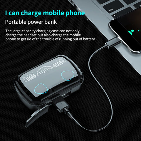 Image of Ecouteur sans fil Pro + Power Bank